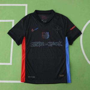 24/25 FC Barcelona x Travis Scott Away Jersey Player Version