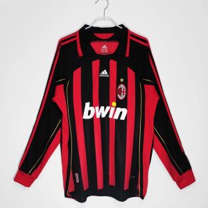 06/07 AC Milan Home Jersey Long Sleeved