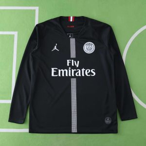 18/19 PSG Champions League Home Jersey Long Sleeved