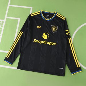 25/26 Manchester United Third Jersey Fan Version Long Sleeved