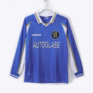 97/99 Chelsea Home Jersey Long Sleeved