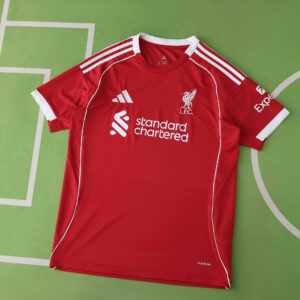 25/26 Liverpool Home Jersey Fan Version