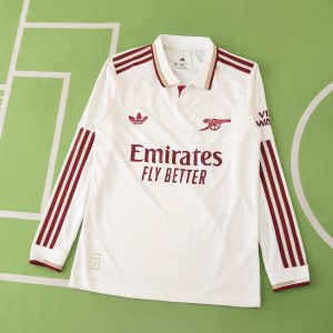 25/26 Arsenal Third Jersey Player Version Long Sleeved