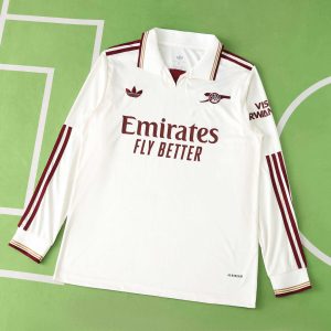 25/26 Arsenal Third Jersey Fan Version Long Sleeved