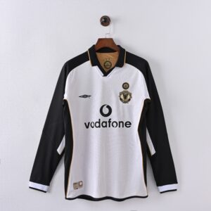 01/02 Manchester United Centenary Away/Third Jersey Long Sleeved