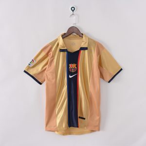 01/02 FC Barcelona Away Jersey