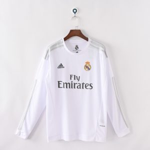 15/16 Real Madrid Home Jersey Long Sleeved