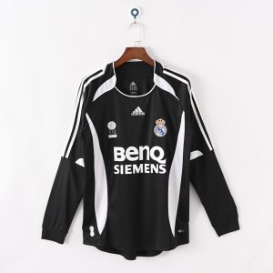 06/07 Real Madrid Away Jersey Long Sleeved
