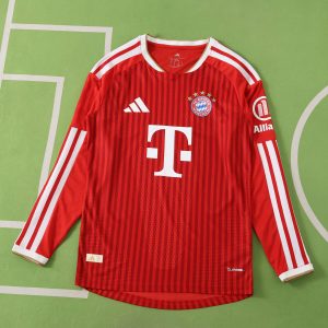 26/27 Bayern Munich Home Jersey Player Version Long Sleeved
