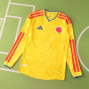 26/27 Colombia Home Jersey Player Version Long Sleeved